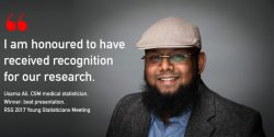 Usama Ali conference prize quote image