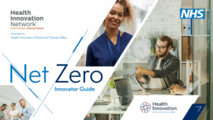 The front cover of our net zero guide for innovators