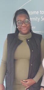 Pregnant volunteer Senzeni Nyoko